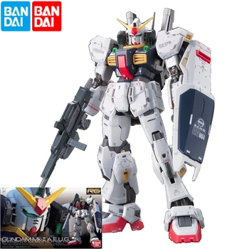 Bandai Gundam 61598 RG 08 1/144 RX-178 Mk-II Белый Кролик White Oku Оригинальная Модель Головоломки Игрушки Коллекционные Подарки