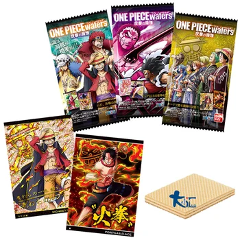 Подлинная Аниме-периферия One Piece Ninth Bullet Candytoy Card 9 Коллекция Counterattack Wolf Smoke Из коллекции Print
