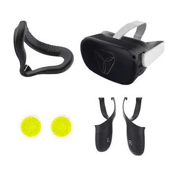 Для OQ 2 VR 5 В 1 Сменная силиконовая подушка для лица чехол для лица кронштейн защитный коврик для глаз защита от пота аксессуары для виртуальной реальности.