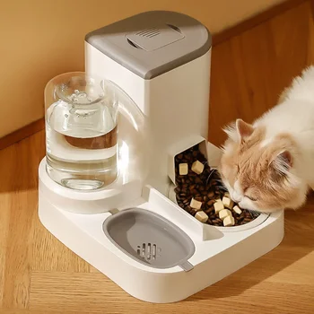 Кормушки для кошек Автоматическая кормушка для кошек, дозатор воды 