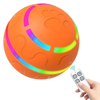 Интерактивные игрушки для собак, автоматический катящийся мяч с активацией движения, игрушки для кошек и собак для щенков /маленьких и средних собак