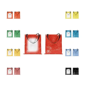 Креативная Сублимационная пустая сумка для покупок с галстуком-краской для поделок из хлопка и льна ярких цветов, уличная портативная сумка для рукоделия