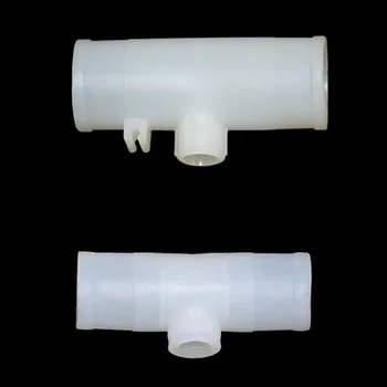 10шт труб для питьевой воды для домашней птицы, пластиковый адаптер для автоматического питьевого фонтанчика от 20 до 25 мм, разъем для кормушки для цыплят