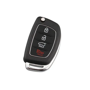 Складной Флип-чехол для дистанционного ключа Fob для автомобильных Аксессуаров Hyundai I10 I20 I30 I35 I40