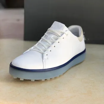 Профессиональная обувь для гольфа для мужчин, спортивная обувь из натуральной кожи, мужская нескользящая обувь для тренировок в гольф, дизайнерская спортивная обувь для мужчин, Размер 39-45