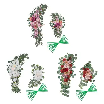 Цветы для свадебной арки, шелковые цветы ручной работы, искусственные цветы, модный цветок