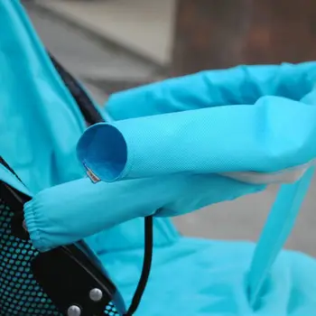 Аксессуары для детской коляски из ткани Оксфорд Сменные перчатки Моющийся чехол для подлокотника детской коляски Защищает подлокотник от грязи