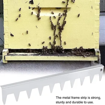 Каркас улья Прокладка из нержавеющей стали Пчеловод Инструмент для пчеловодства Оборудование Серебряный инструмент для пчеловода