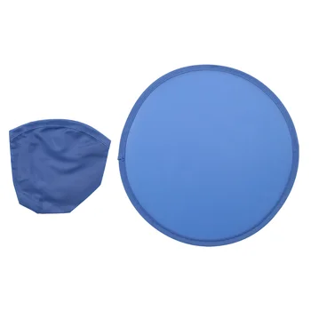 Складной круглый веер-синий