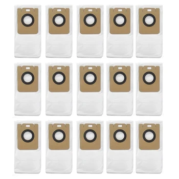 15шт Сменных мешков для пыли для Xiaomi Dreame Dreame Bot D10 Plus RLS3D Робот Пылесос Мешки для пыли Мешок для чистки