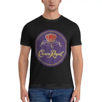 Футболка с логотипом Crown Royal Essential, мужская футболка для тренировок, футболки для тяжеловесов для мужчин