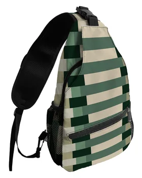 Нагрудные сумки с накладкой в виде цветного блока Line для женщин, мужские водонепроницаемые сумки-мессенджеры, женская спортивная сумка через плечо для путешествий