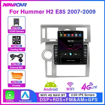 2Din Android10 Автомагнитола Для Hummer H2 E85 2007 2008 2009 Авто Bluetooth Стереоприемник Мультимедийный Навигатор Для Автомобилей Carplay