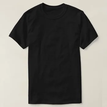 Однотонная Мужская футболка из 100% хлопка С Круглым вырезом И Коротким рукавом, Летняя Повседневная футболка Размера S-3XL С возможностью индивидуальной печати