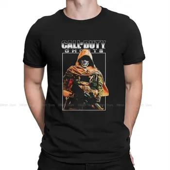 Повседневная футболка Ghost MW, мужские футболки с круглым вырезом, футболка Call Of Duty Modern Warfare II, футболка с коротким рукавом, подарок на день рождения, одежда