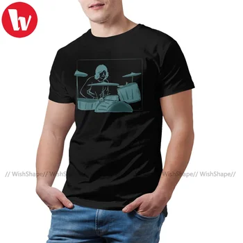 Футболка Джимми Пейджа, модная хлопковая пляжная футболка с коротким рукавом и принтом, мужская футболка 5xl
