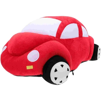 40 см Плюшевая подушка в форме мультяшного автомобиля в форме игрушечного автомобиля для детей ясельного возраста