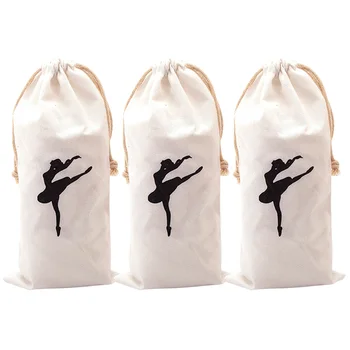 3 шт. сумка для танцевальной обуви, сумка для хранения универсальных балетных туфель Viajera Para Mujer