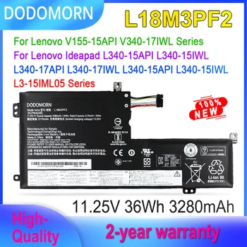DODOMORN L15L2PB2 Аккумулятор для ноутбука Lenovo IdeaPad 310-14ISK 310-14IKB 310-14IAP L15M2PB2 L15C2PB2 L15L2PB3 L15M2PB3 7,6V 30Wh