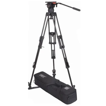 Заводская поставка Secced Reach Plus 3 комплекта профессиональной камеры видеонаблюдения Штативы из углеродного волокна Грузоподъемностью 20 кг