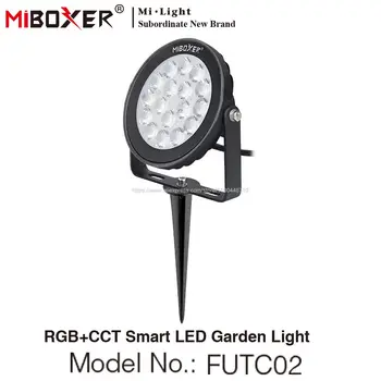 MiBoxer 9W RGBCCT LED Garden Light AC 110V 220V IP65 Водонепроницаемое Наружное Освещение FUTC02 2.4G Беспроводное Радиочастотное Дистанционное Управление WiFi APP Control