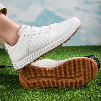 Новая мужская одежда для гольфа, тренировочная обувь для гольфа, Большой размер 36-46, прогулочная обувь для игроков в гольф, нескользящие кроссовки для ходьбы