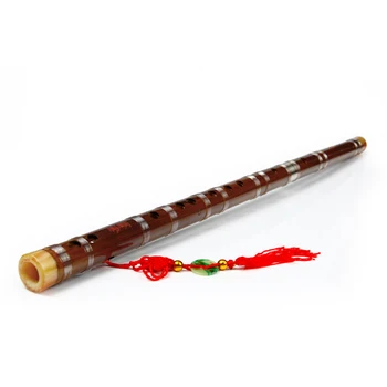 Китайская бамбуковая флейта, профессиональные деревянные духовые инструменты, флейты натурального цвета