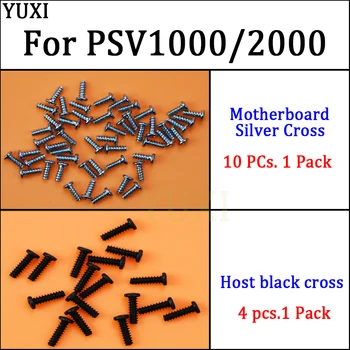 Замена набора винтов YUXI Customs для PS Vita 1000 для игровой консоли PSV1000 PSV2000