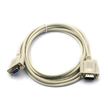 Последовательный порт RS232, COM-порт, линия передачи данных, отверстие для выравнивания между мужчинами и женщинами (прямое подключение), 9-контактный соединительный кабель длиной 3 м