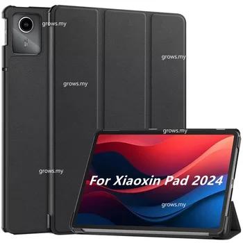 Для Lenovo Tab M11 TB330FU TB331FC Xiaoxin Pad 2024 11-дюймовая Трехстворчатая Подставка Smart Tablet Cover funda для Xiaoxin Pad 2024 Case