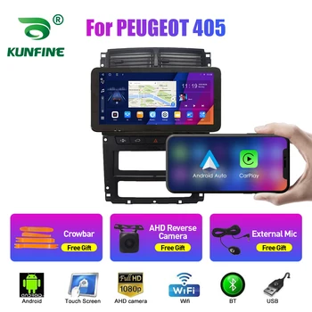 10,33 Дюймовый Автомобильный Радиоприемник Для PEUGEOT 405 2Din Android Восьмиядерный Автомобильный Стерео DVD GPS Навигационный Плеер QLED Экран Carplay