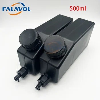 Резервуар для чернил FALAVOL объемом 500 мл с чернильным картриджем с одинарным / двойным выходом для Mimaki Roland Mutoh Eco sovent /бутылка для чернил для УФ-принтера