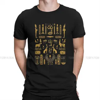 Мужская футболка с символикой Древнего Египта, мягкие летние толстовки, новинка, модная Свободная футболка