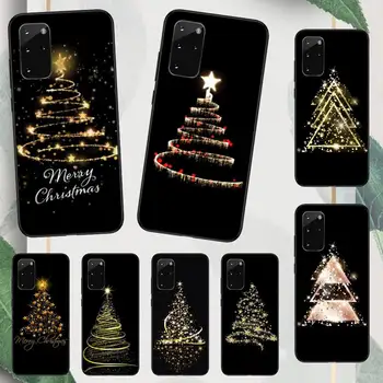 Веселая Рождественская елка новогодние подарки Чехол для телефона Samsung galaxy A S note 23 53 22 20 52 21 13 51 71 32 12 10 fe ultra plus