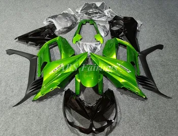 4 Подарка Новый комплект обтекателей ABS подходит для Kawasaki Z1000SX 2011 2012 2013 2014 2015 2016 11 12 13 14 15 16 Комплект кузова Черный Зеленый