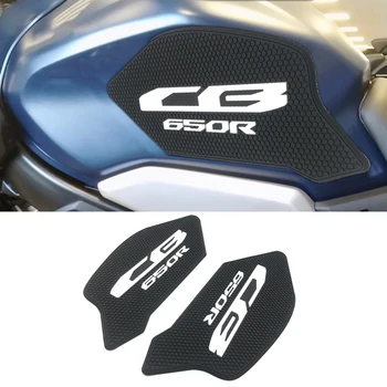 Для HONDA CB650R 2019 2020 2021 Боковая накладка для тяги бака мотоцикла Газовый топливный наколенник Наклейка Термоаппликация