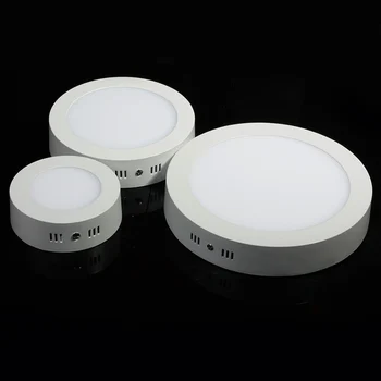 9 Вт 15 Вт 25 Вт Светодиодный светильник для поверхностного монтажа с круглой панелью SMD ультратонкий круглый потолочный светильник для кухни