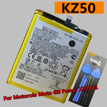 100% Оригинальный новый аккумулятор KZ50 5000 мАч для Motorola Moto G8 Power XT2041 Repalcement Аккумуляторы для мобильных телефонов