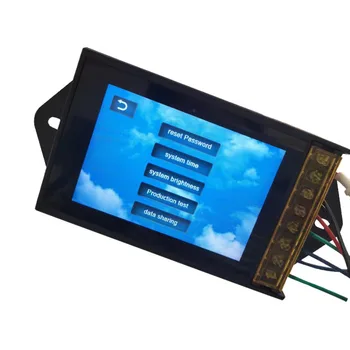 NL502 Time WiFi Touch Panel Controller Программируемый 5-Канальный RGB LED Strip Light Time Аквариумы Для Выращивания Растений в Аквариуме DC12V 24V 