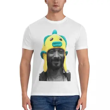 Snoop gone fishing Классическая футболка мужские футболки с коротким рукавом, футболки с графическим рисунком, футболки с аниме, черные футболки, мужские летние топы