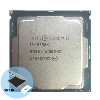 Четырехъядерный процессор Intel Core i3-8350K i3 8350K с частотой 4,0 ГГц, процессор 8M 91W LGA 1151