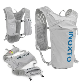 INOXTO Легкий рюкзак для бега, гидратационный жилет, подходящий для велосипедного марафона, пешего туризма, ультралегкий портативный Велосипедный рюкзак, сумка