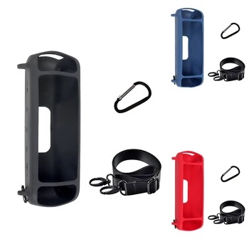 Силиконовый чехол для Anker Soundcore Motion + Bluetooth динамик Водонепроницаемая резиновая дорожная сумка для переноски с карабином