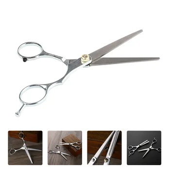 Прямые ножницы для стрижки волос, профессиональная стрижка, обрезные ножницы