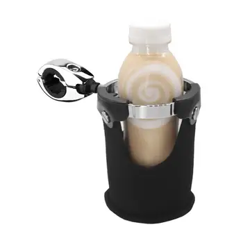 Алюминиевый держатель для стакана для напитков на руле, кронштейн для напитков, подходит для моделей Harley-Davidson ATV, держатель для чайной чашки и бутылки