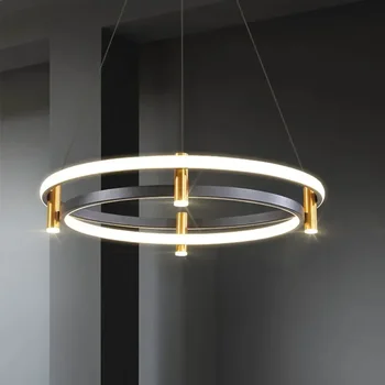 Постмодернистская светодиодная подвесная лампа для столовой, гостиной, кухонного острова, подвесная люстра, люстры для домашнего декора, светильники