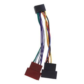 Стандартный жгут проводов ISO для адаптера жгута проводов радио Идеальная замена утерянным или поврежденным жгутам