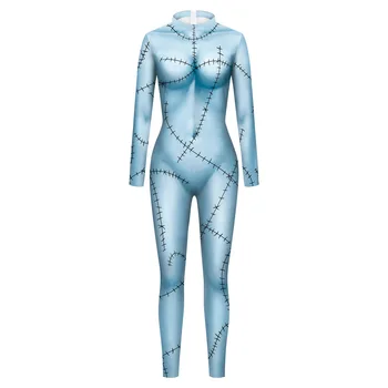 Funfor 2023 новый комбинезон женский костюм на Хэллоуин Салли одежда для ролевых игр с цифровой печатью косплей комбинезон