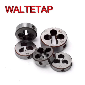 WALTETAP 6542-Круглая плашка с трапециевидной резьбой HSS TR 8 10 12 14 16 18 20 22 24 26 28 30 32 Инструмент для нарезания левой резьбы