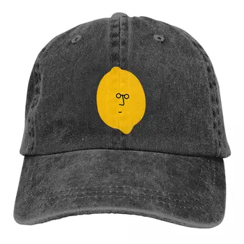 Летняя кепка с солнцезащитным козырьком, хип-хоп кепки John Lemon, фруктовая ковбойская шляпа, остроконечные шляпы